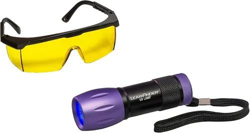 Vista 8 de LF021 Kit de Detección de Fugas de Refrigerante de Fluidos Automotrices y Aire Acondicionado - 1 oz de Tinte Detector de Fugas A/C a Base de Aceite