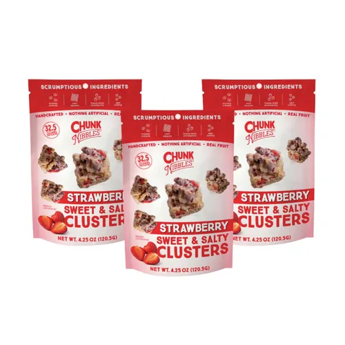 Vista 14 de Chunk Nibbles S'mores Snack Clusters - Golosinas inspiradas en fogatas con malvaviscos, galletas Graham, pretzels y chocolate, lote pequeño, hecho a