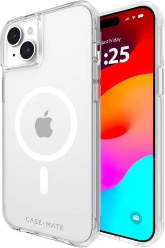 Vista 7 de Case-Mate Funda para iPhone 15 Plus - Flores con Gemas [Protección contra caídas de 12 pies] [Compatible con MagSafe] Cubierta magnética