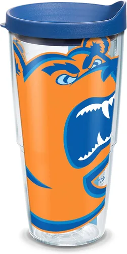 Vista 203 de Vaso térmico con tapa, marca Tervis, Idaho Univ, Transparente