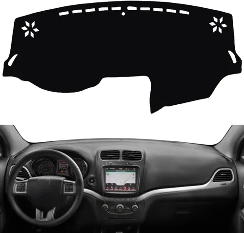 Vista 19 de Tapete para cubierta de tablero de instrumentos de automóvil, compatible con Cadillac CTS 2003-2007 con volante a la izquierda