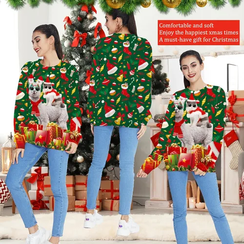 Vista 5 de uideazone Sudaderas con estampado3D, manga larga, sin botones, unisex.