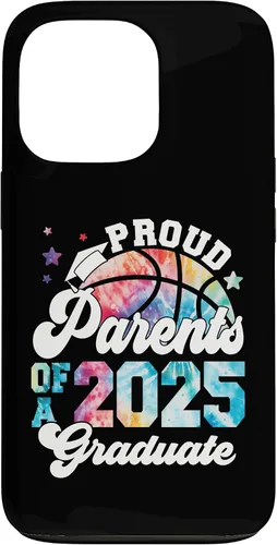 Vista 10 de iPhone 16 Parents of a 2025 Graduate Senior Graduation Basketball Case