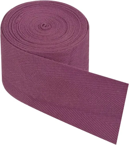 Vista 111 de PATIKIL Cinta de sarga de algodón de 1 pulgada, 50 yardas, cinta de algodón, cinta de encuadernación al bies, cinta de espiga para costura, Verde