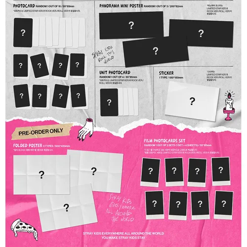 Vista 3 de Stray Kids- Star [Standard ver.] Álbum+Beneficio de preventa (Rock ver.)