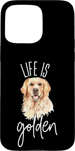 Vista 31 de Funda para iPhone 17 con diseño Golden Retriever para amantes de los perros y padres de mascotas