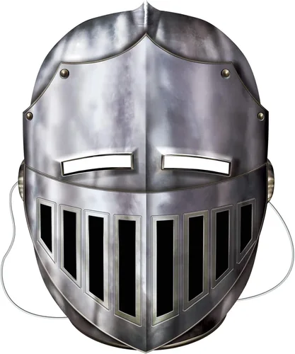 Vista 7 de Knight máscaras para fiestas (1 hilos) (4/paquete)