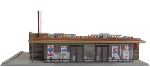 Vista 2 de Life-Like Trains Kits de construcción a escala HO - Ace Super Market