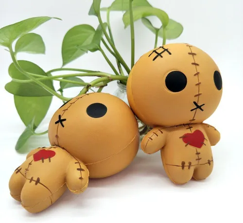 Vista 2 de Oyefly Juguetes de compresión suaves y exquisitos con aroma de muñeca de terror, juguetes de alivio del estrés, juguetes suaves, colección Kawaii
