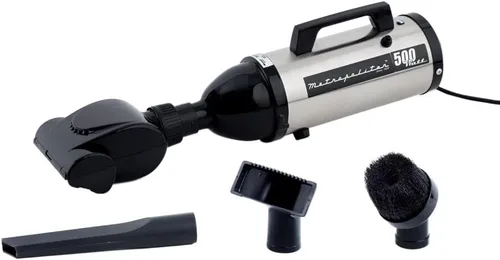 Vista 5 de METROVAC Evolution - Aspiradora de mano, 120 V, 504 W, potente, ligera, recogida en seco para una fácil limpieza en el hogar, oficina, automóvil
