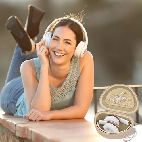 Vista 6 de Estuche para auriculares compatible con Beats Solo 4/ Studio Pro x Kim Kardashian/ Solo3/ Studio3/ Solo2/ Solo Pro Bluetooth para auriculares