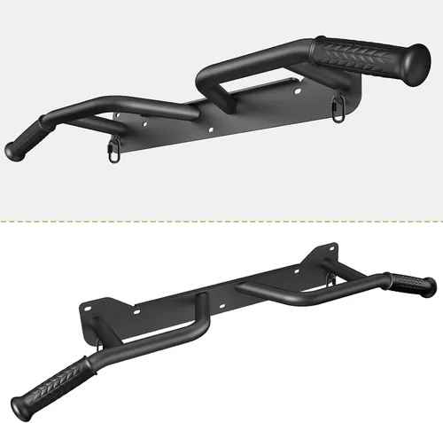Vista 9 de Kipika - Barra de dominadas de gran resistencia para montar en la puerta, barra multifuncional para flexiones, barra de fitness portátil