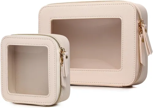 Vista 42 de Bolsa de maquillaje transparente (negro L)