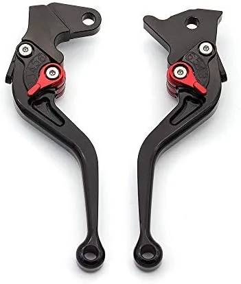 Vista 5 de FXCNC Palancas de freno de embrague ajustables CNC Billet compatibles con Warrior Raptor 350 YFM350 2002-2004, Raptor YFM660 01-05, TTR125L/LE/LW