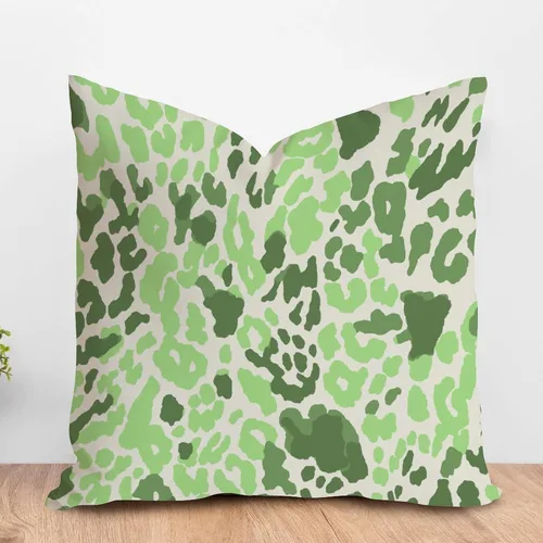 Vista 10 de ArogGeld Funda de almohada para sofá, guepardo y leopardo, estampado de leopardo, funda de cojín decorativa de granja para sala de estar