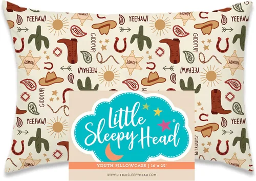 Vista 65 de Funda de almohada para jóvenes Little Sleepy Head - 100% funda de almohada de algodón y hipoalergénica - Funda de almohada envolvente de ajuste