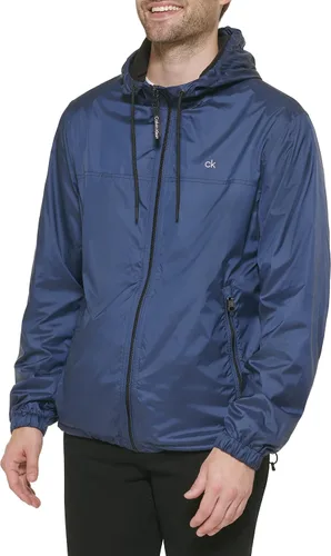 Vista 5 de Calvin Klein Cortavientos con capucha para hombre
