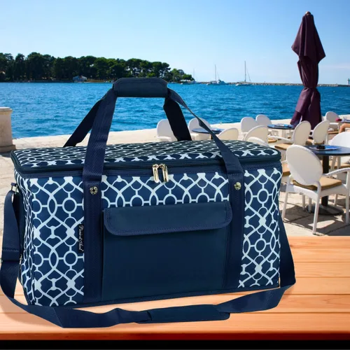 Vista 7 de Picnic at Ascot Enfriador de viaje con ruedas, capacidad para 64 latas, enfriador plegable a prueba de fugas, diseñado y aprobado de calidad