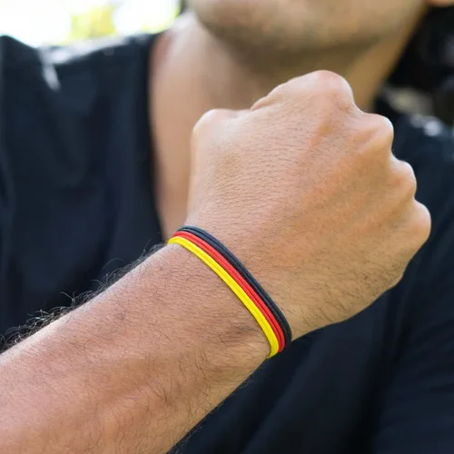 Vista 34 de World Cup Countries Soccer Flag Cord Bracelet for Men or Women - Country flag Pulsera bandera Pais Copa Mundial Futbol Hombre Mujer - Sports String