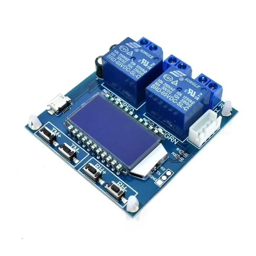 Vista 4 de SHT20 Humidity Temperature Controller DC 12V 0-100% RH -20-60 Celsius Digital Display 2-Channel Relay Module
