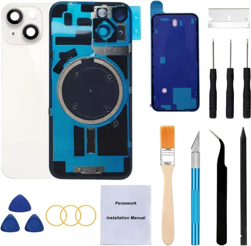 Vista 33 de Reemplazo de cristal trasero OEM para iPhone Xs de 5.8 pulgadas con kit de herramientas de reparación y adhesivo preinstalado (Oro)
