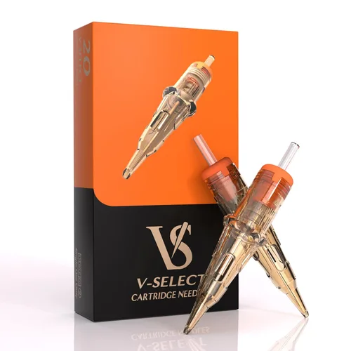 Vista 7 de Agujas de Cartucho para Tatuaje EZ - 20 Piezas #08 (9RM) Bugpin Curvas/Redondas Magnum Desechables Cartuchos de Agujas para Tatuaje para Máquina