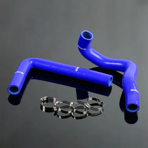 Vista 11 de G-PLUS Manguera de radiador de silicona compatible con Toyota Supra JZA80 NA NON Turbo 2JZ-GE 1993-1998, color negro
