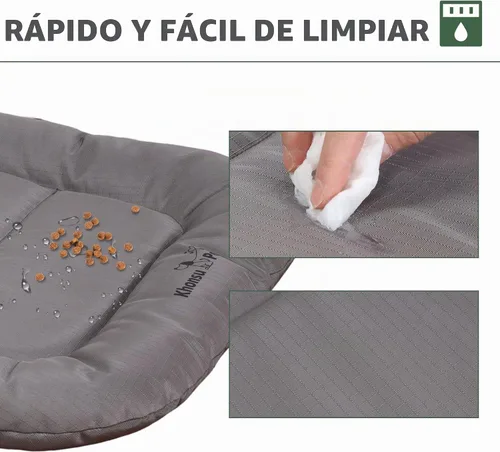 Vista 7 de KHONSU PET Cama Duradera para Perros Resistente y a Prueba de Desgarros para Jaula, Resistencia al Desgarro de 800 libras, Colchoneta de Cama