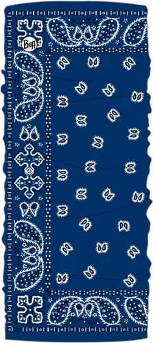 Vista 22 de BUFF CoolNet UV Polaina para el cuello, Protección solar UPF 50, Transpirable, Versátil, Mascarilla de secado rápido, Negro y Azul, Talla para Lazs