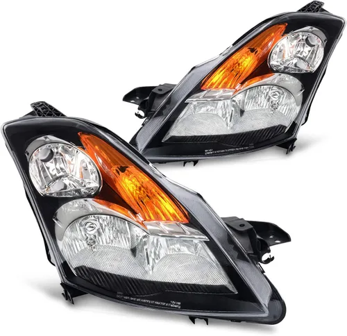 Vista 10 de DWVO Conjunto de faros delanteros compatible con Faros Altima 05 06 2005 2006 2006, par de repuesto para el lado del conductor y del pasajero