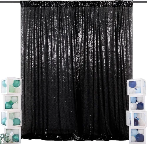 Vista 11 de ShinyBeauty- Fondo de lentejuelas, telón de fondo para fotografía y fotomatón para bodas, fiestas, fotografías, cortinas, cumpleaños, Navidad