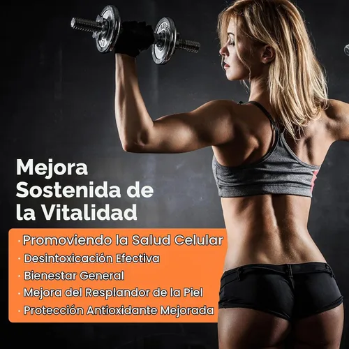 Vista 3 de Suplemento de glutatión liposomal - Gotas líquidas de glutatión de 2000 mg