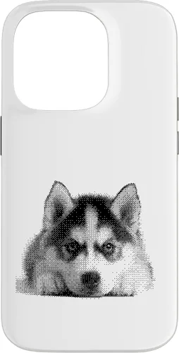 Vista 17 de Cute Siberian Husky for Dog Mom and Paw Parents Case for iPhone XR