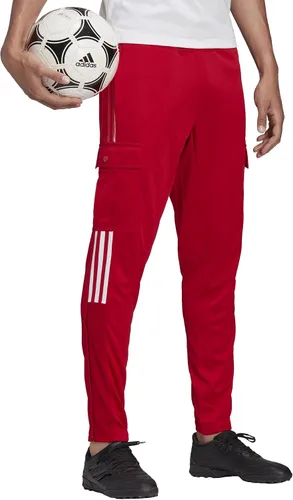 Vista 5 de adidas Big & Tall Tiro '21 - Pantalones cargo para invierno, Tono beige-blanco