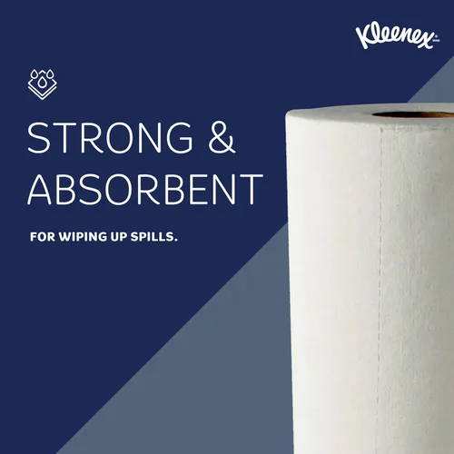 Vista 4 de Kleenex Professional Premier - Toallas de papel de cocina (13964), suavidad similar a la tela, color blanco