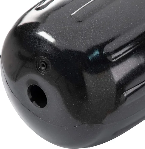 Vista 4 de Defensa para barco con diseño de vinilo inflable Taylor Made Products Big B con tubo para soga central Negro