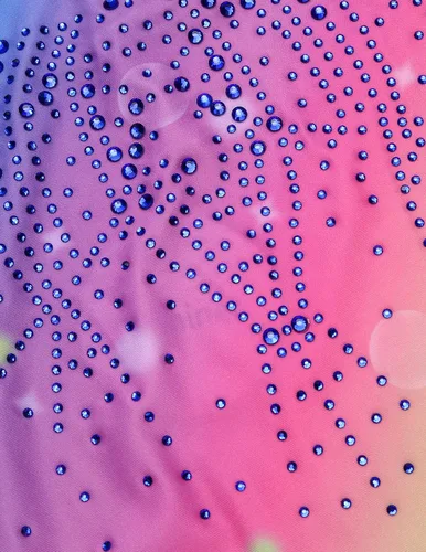 Vista 4 de Zaclotre Leotardo de gimnasia de manga larga para niñas con colores degradados brillantes para danza de ballet, traje de una pieza