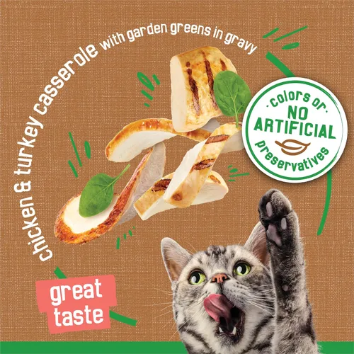Vista 3 de Alimento húmedo para interior para gatos Purina Friskies, 24 unidades de 5.5 oz
