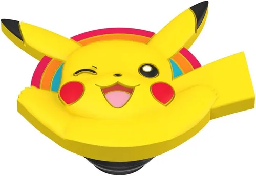 Vista 4 de PopSockets - Agarre para teléfono con soporte expandible, agarre adhesivo, PopOut, Pokemon - PopOut Pikachu Pikachu PopOut
