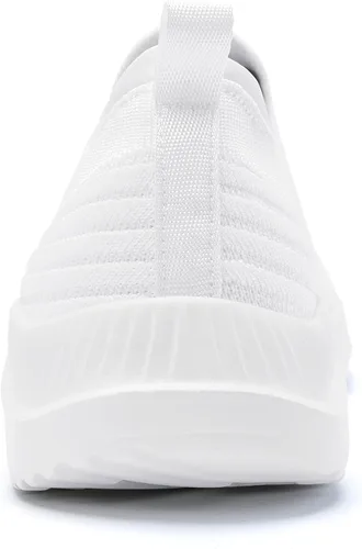 Vista 3 de PPQ Zapatos deportivos para caminar para mujer, ligeros, cómodos, transpirables, para viajar