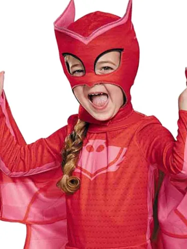 Vista 4 de PJ Masks Owlette - Disfraz clásico para niños pequeños Multi