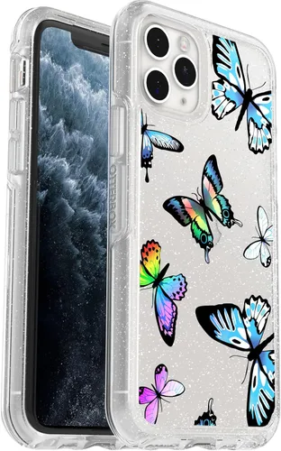 Vista 7 de OtterBox Funda para iPhone 11 Pro Symmetry Series, transparente, ultradelgada, compatible con carga inalámbrica, bordes elevados que protegen