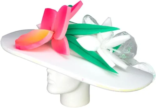 Vista 21 de Foam Party Hats: Feathers Princess Crown – Handmade Fancy Feather Crown for Weddings, Parties & Costumes