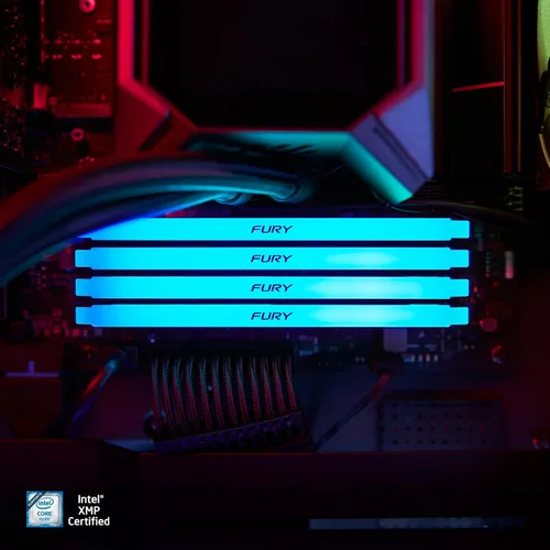 Vista 5 de Kingston Fury Beast KF432C16BB2A/8 - Memoria para computadora RGB 8 GB 3200MT/s DDR4 CL16 DIMM