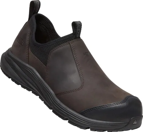 Vista 2 de KEEN Utility Vista Energy+ Shift - Zapatos de trabajo industriales sin cordones de piel ESD para hombre