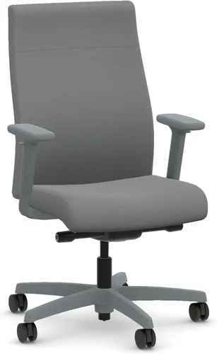 Vista 25 de HON Ignition 2.0 - Silla de oficina de tela, tapizada, brazos ajustables, silla de oficina ergonómica ejecutiva reclinable, con inclinación