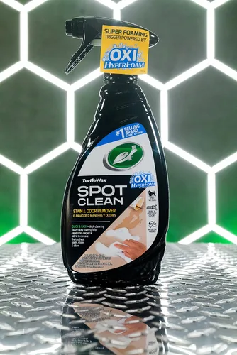 Vista 7 de Turtle Wax 53839 - Removedor de manchas y olores, limpiador en aerosol sin aerosol para alfombras, tela y superficies tapizadas, elimina manchas