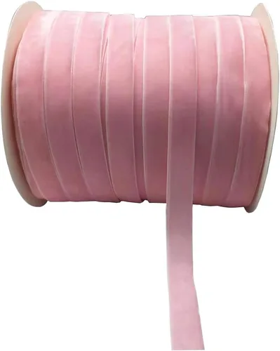 Vista 7 de Bobina de cinta de terciopelo de 10 yardas, disponible en muchos colores (Beige, 1 1/2 pulgadas)