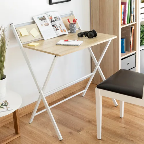 Vista 3 de Escritorio Plegable con Estante Tablezy InnovaGoods