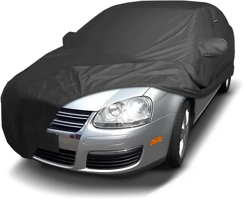 Vista 63 de iCarCover Funda de automóvil prémium para Volkswagen Jetta Sedan 2006-2025, resistente, impermeable, para todo tipo de clima, ajuste personalizado